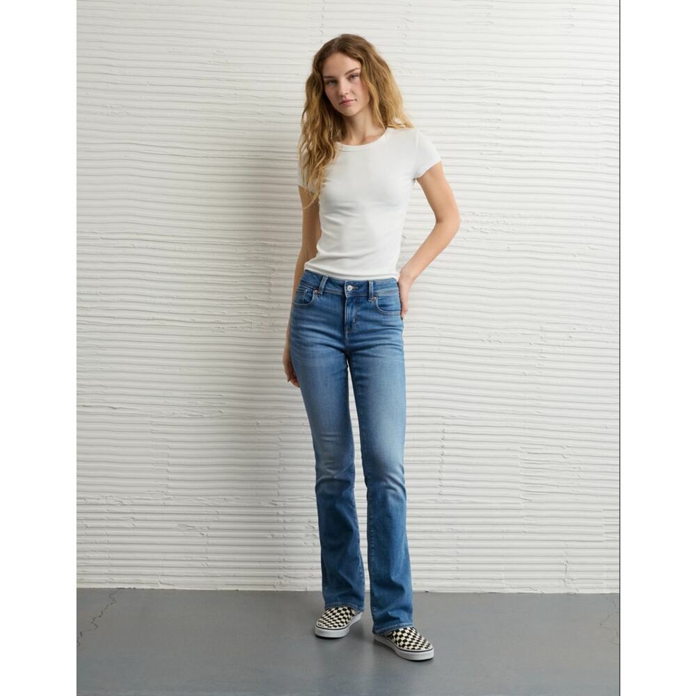 American Eagle NEW Next Level Low-Rise Kick Bootcut Jean‎ 27"